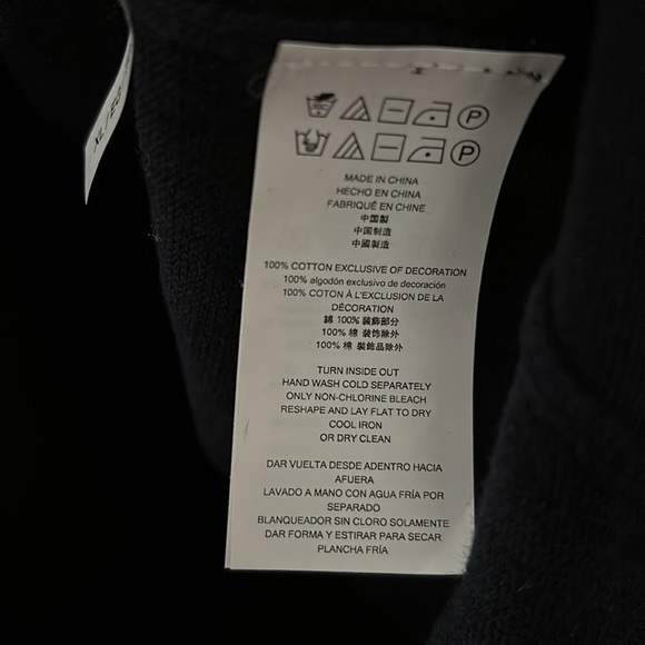 Men’s Michael Kors Hooded Lightweight Sweater, Midnight Blue, XL - Picture 5 of 6